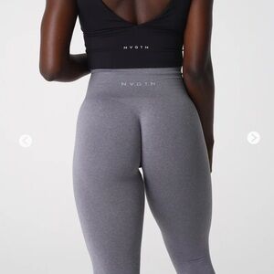 Nvgtn grey seamless leggings